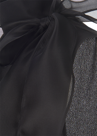 Riani SILKY-CRÊPE-BLUSE MIT SCHLEIFE