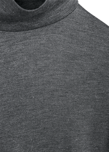 Riani STEHKRAGEN-SHIRT AUS GLAM GREY JERSEY