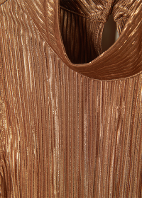 Riani STEHKRAGEN-TOP AUS METALLISCHEM JERSEY