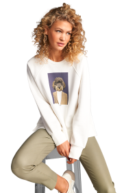 Riani SWEATSHIRT MIT SIMBA PRINT