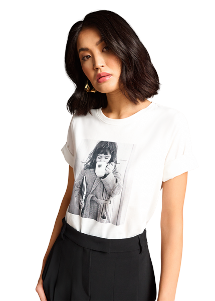 Riani T-SHIRT AUS COTTON JERSEY