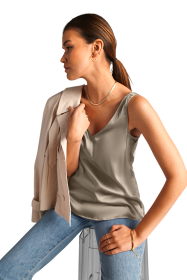 Riani TOP AUS SILK SATIN STRETCH