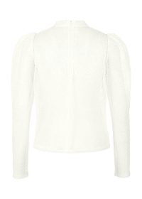 Riani TRANSPARENTE BLUSE MIT STEHKRAGEN