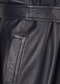 Riani TRENCHCOAT-KLEID AUS LAMMNAPPA