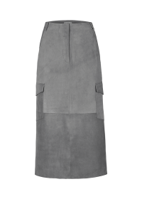 Riani VELOURSLEDER-ROCK MIT CARGOTASCHEN