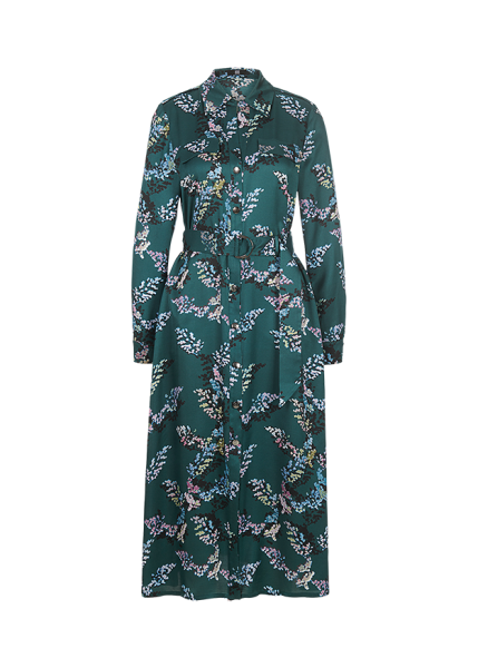 Riani VISKOSEKLEID MIT WINTER FLOWERS PRINT