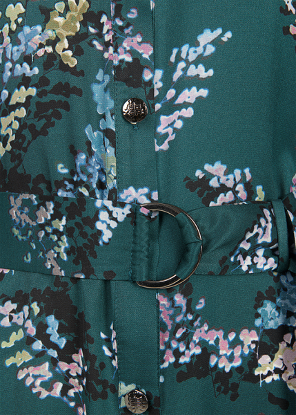 Riani VISKOSEKLEID MIT WINTER FLOWERS PRINT