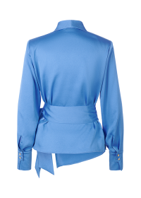 Riani WICKELBLUSE AUS HAMMERED SATIN