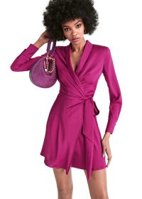 Riani WICKELKLEID AUS HAMMERED SATIN