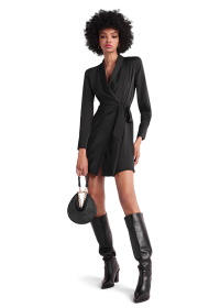 Riani WICKELKLEID AUS HAMMERED SATIN