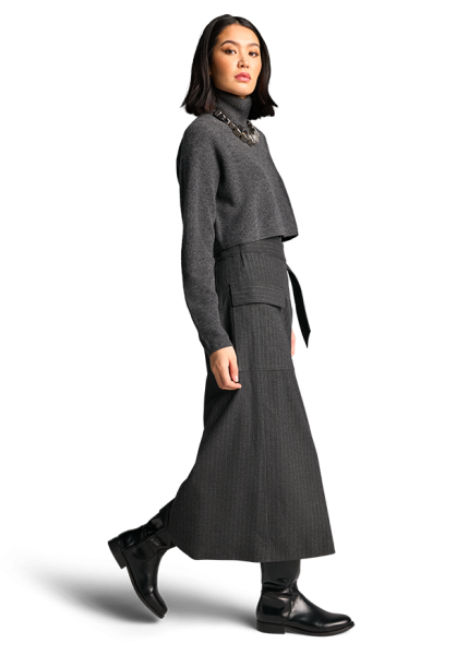 Riani WICKELROCK MIT FLANNEL STRIPE