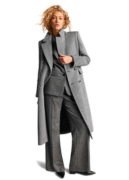 Riani WIDE-FIT-HOSE AUS GLENCHECK JERSEY