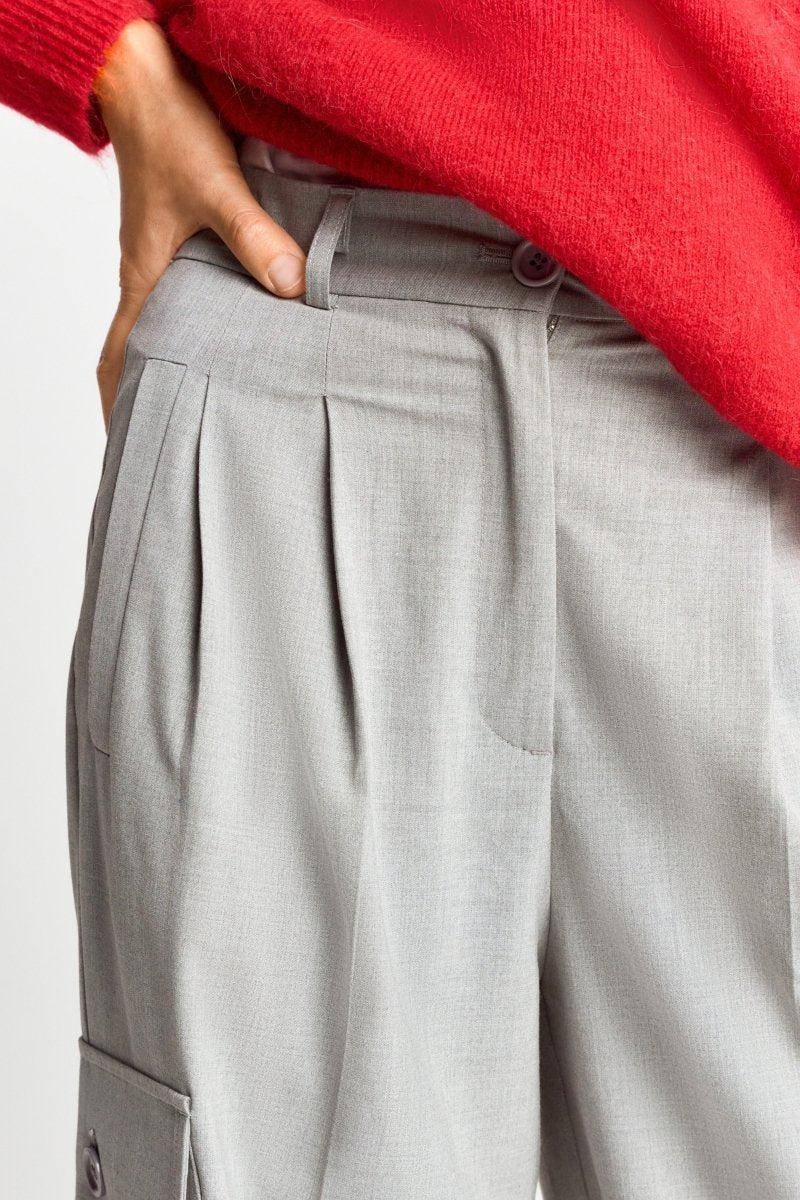 Eich & Royal Anzughose Mit Cargo-Details