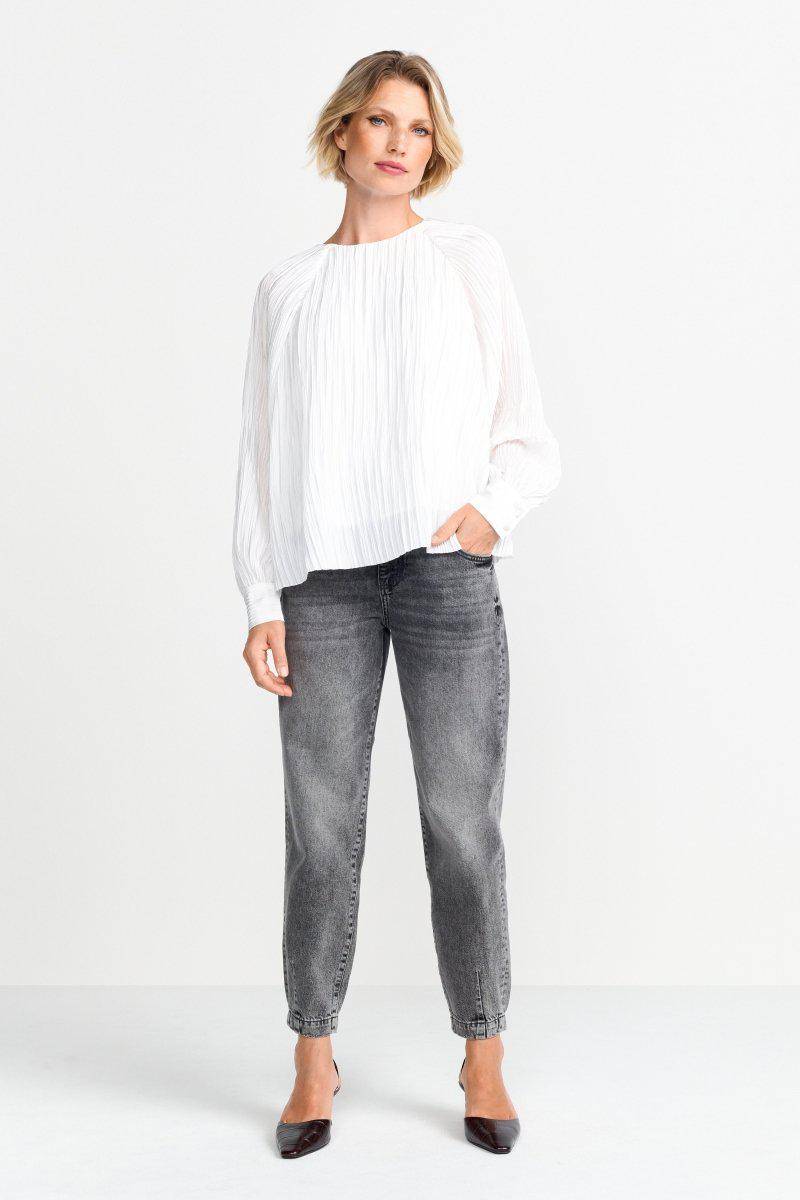 Eich & Royal Ausgestellte Plissee-Bluse