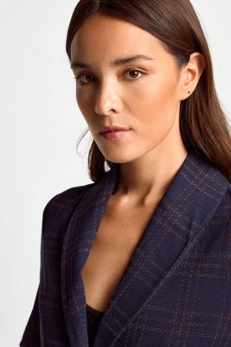 Eich & Royal Blazer Mit Karomuster