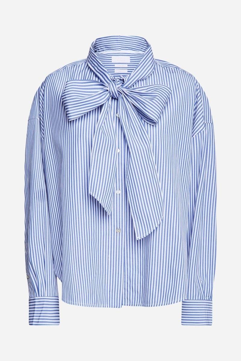 Eich & Royal Bluse Mit Bindekragen