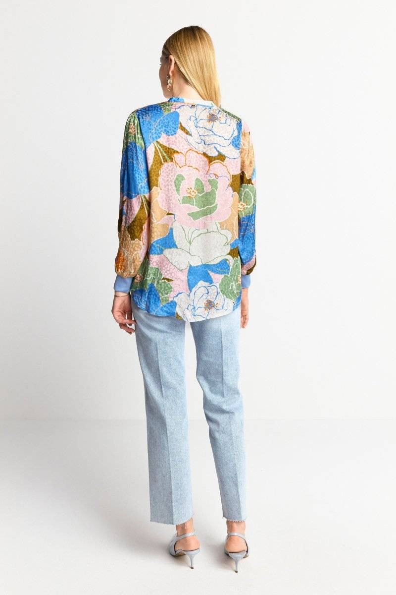 Eich & Royal Bluse Mit Floralem Print