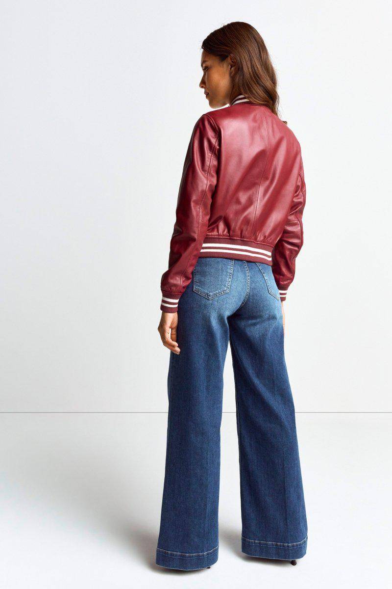 Eich & Royal Bomberjacke Aus Leder