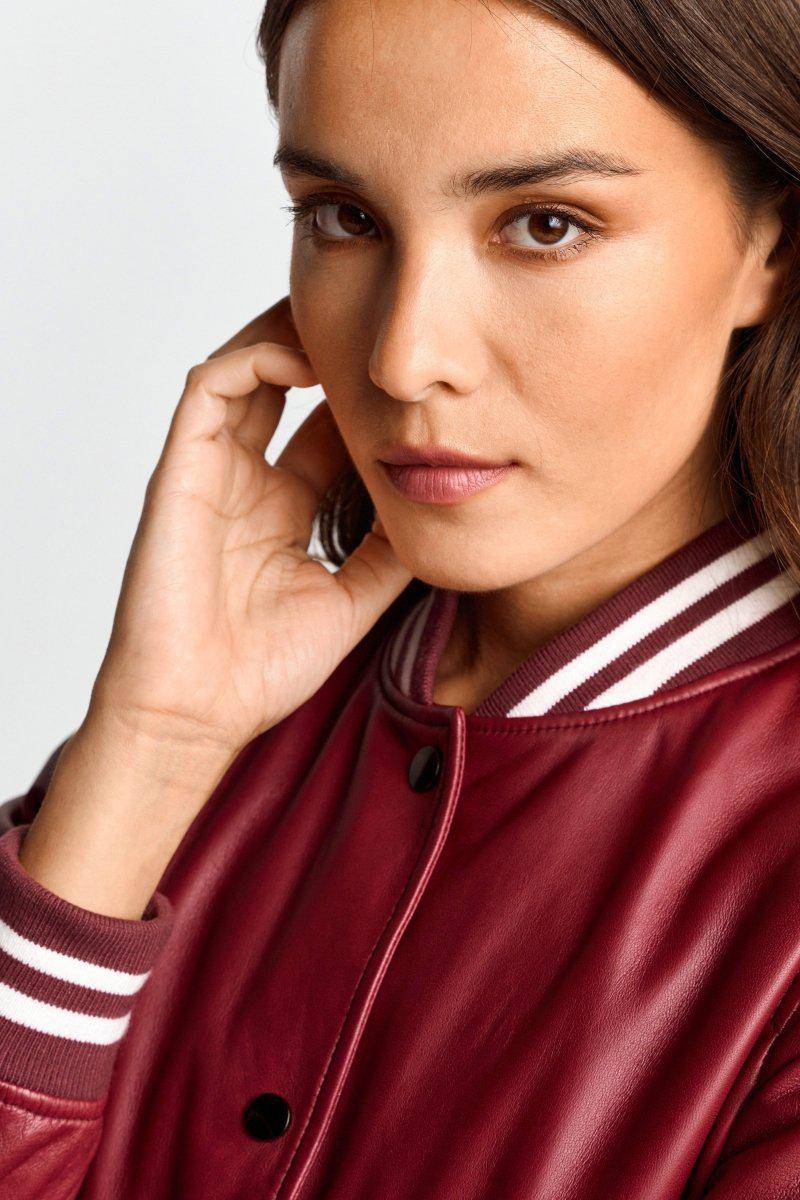 Eich & Royal Bomberjacke Aus Leder