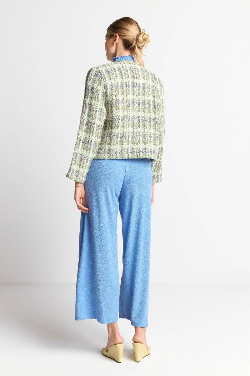 Eich & Royal Bouclé-Jacke Mit Rundhalsausschnitt