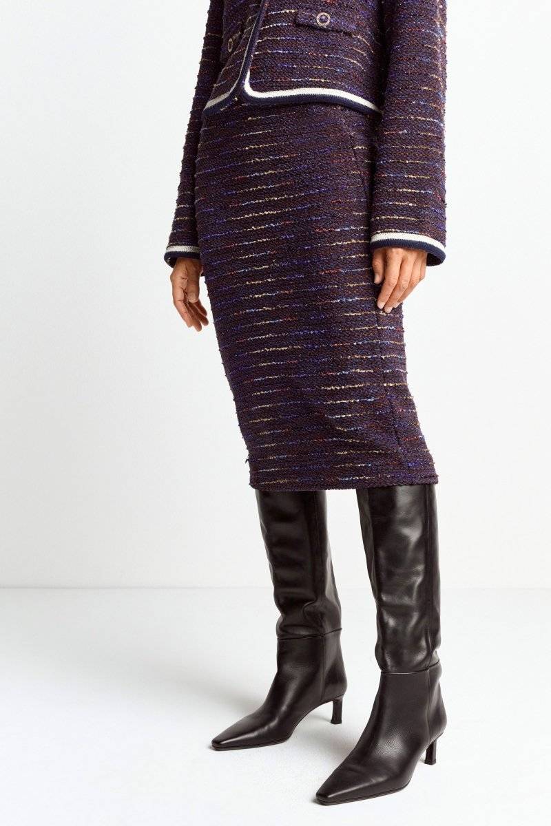 Eich & Royal Bouclé-Rock In Midilänge