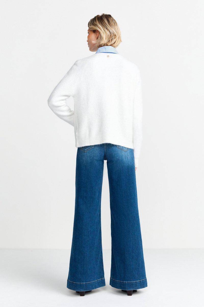 Eich & Royal Cardigan In Softem Wollmix