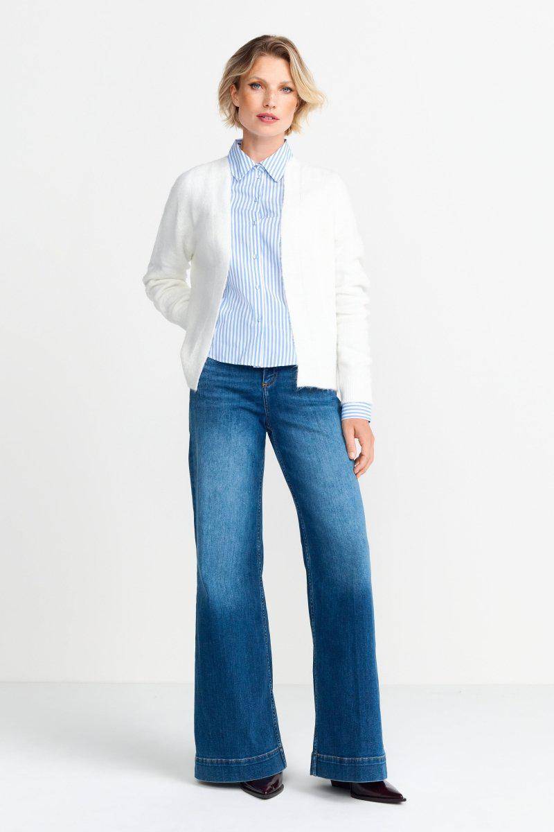 Eich & Royal Cardigan In Softem Wollmix