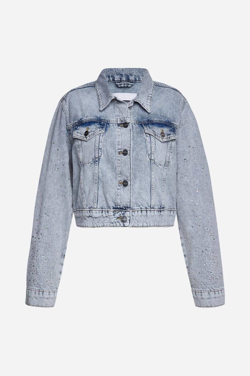 Eich & Royal Denim-Jacke Mit Strassdetails