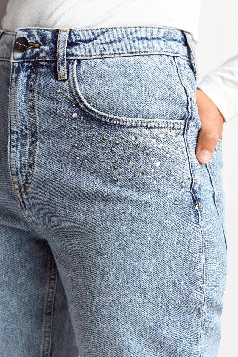 Eich & Royal Denim Mit Strassdetails