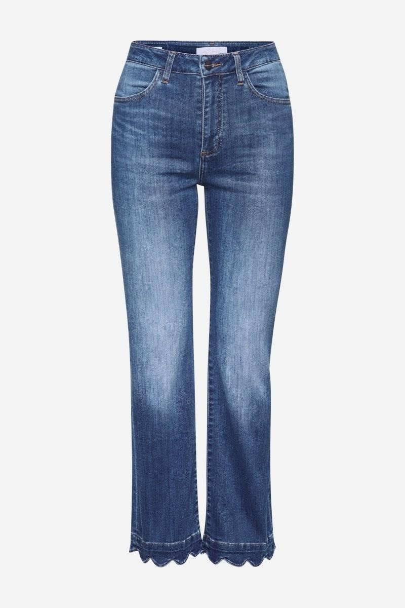 Eich & Royal Denim Mit Wellenförmigem Saum