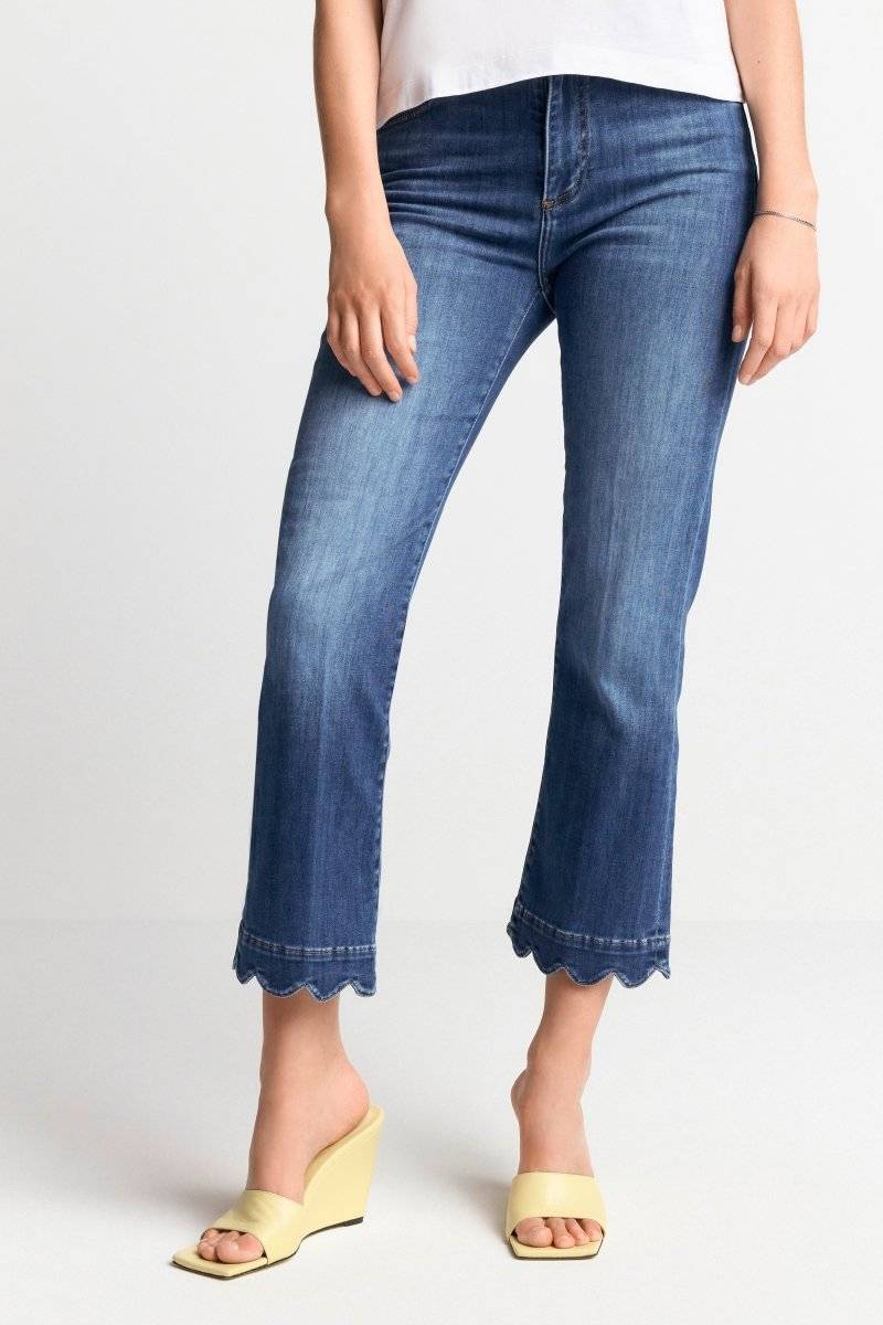 Eich & Royal Denim Mit Wellenförmigem Saum