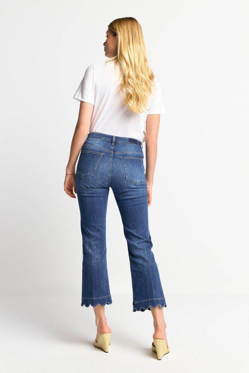 Eich & Royal Denim Mit Wellenförmigem Saum