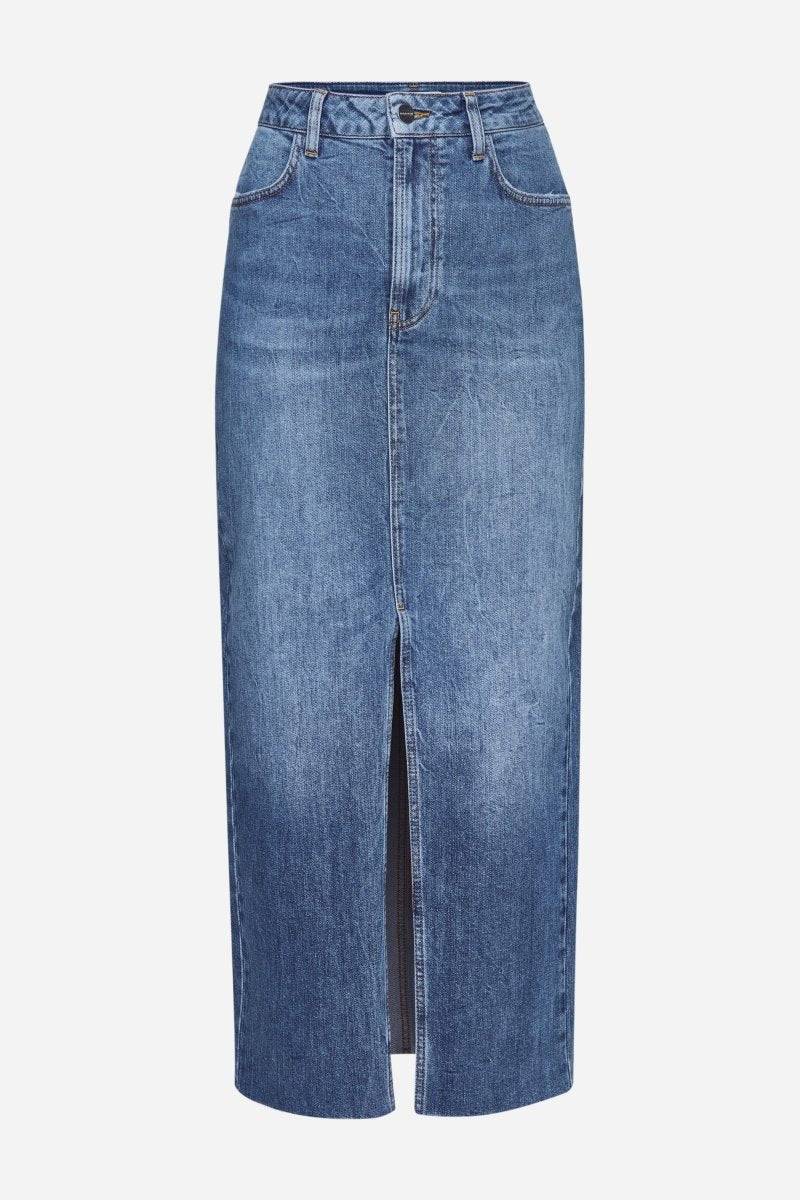 Eich & Royal Denim-Rock In Figurnahem Schnitt