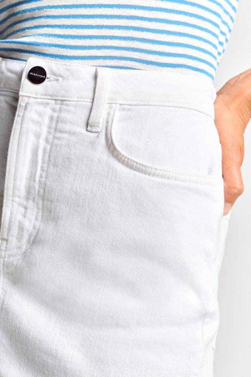 Eich & Royal Denim-Rock Mit Schlitz