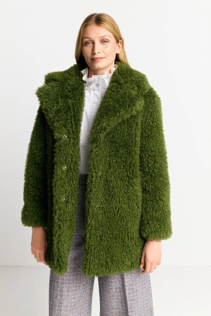 Eich & Royal Fake Fur Mantel