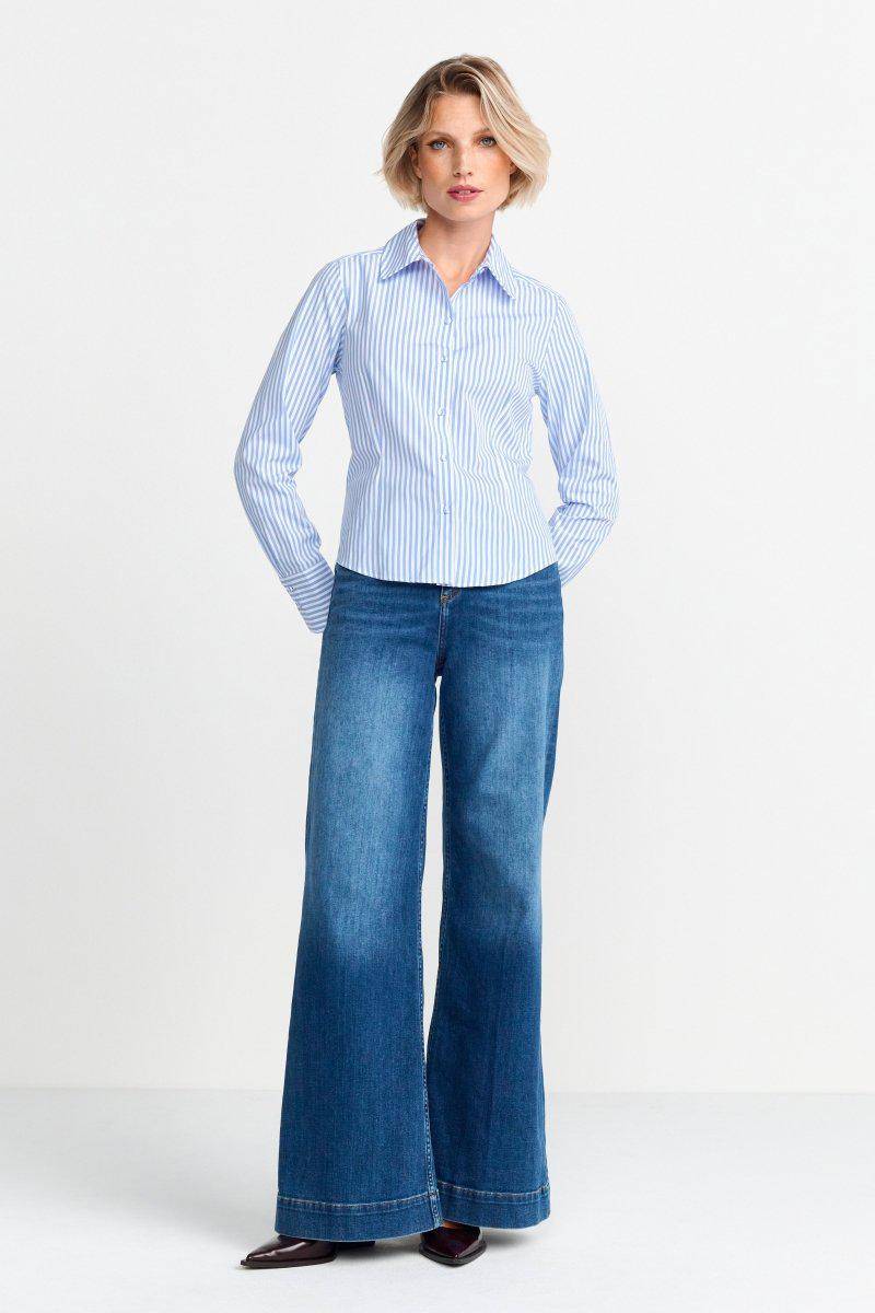 Eich & Royal Gestreifte Hemdbluse