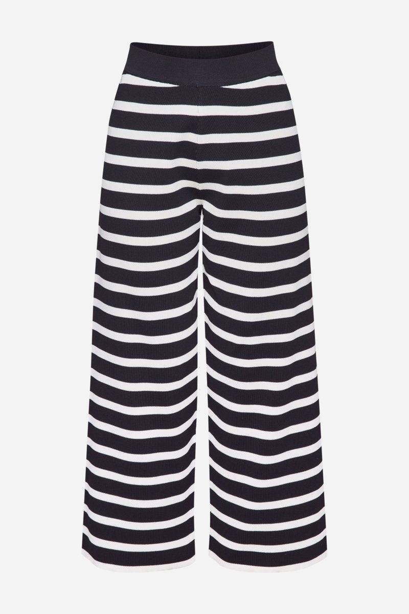 Eich & Royal Gestreifte Strick-Culotte