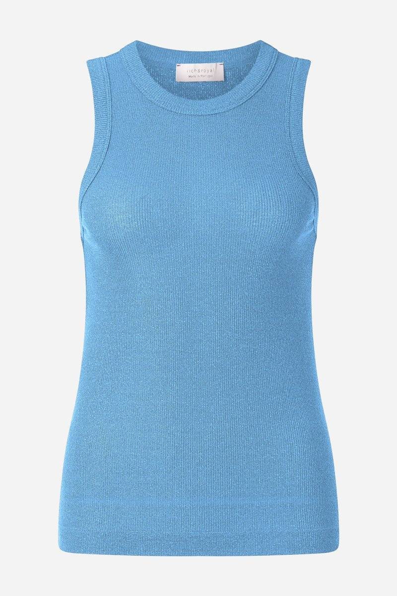 Eich & Royal Hellblaues Rib-Tanktop