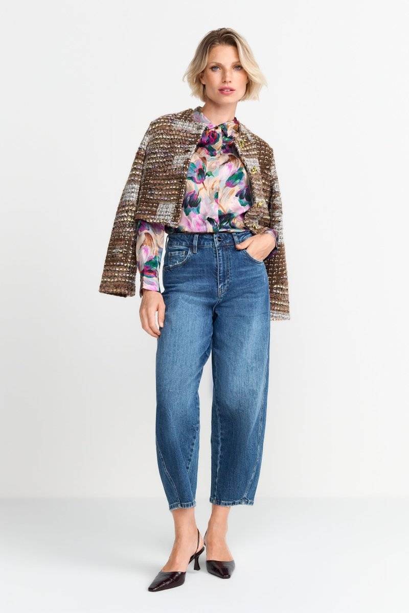 Eich & Royal Hemdkragenbluse Mit Blumenprint