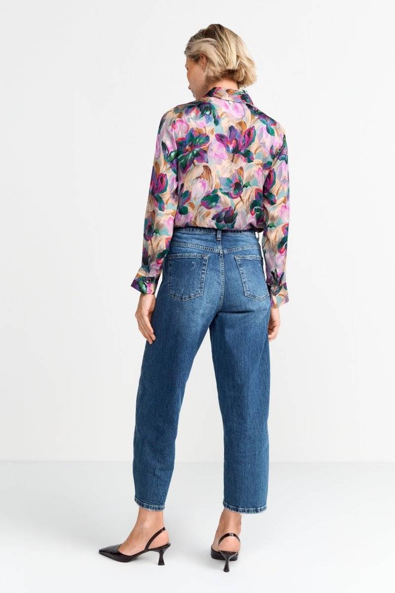 Eich & Royal Hemdkragenbluse Mit Blumenprint