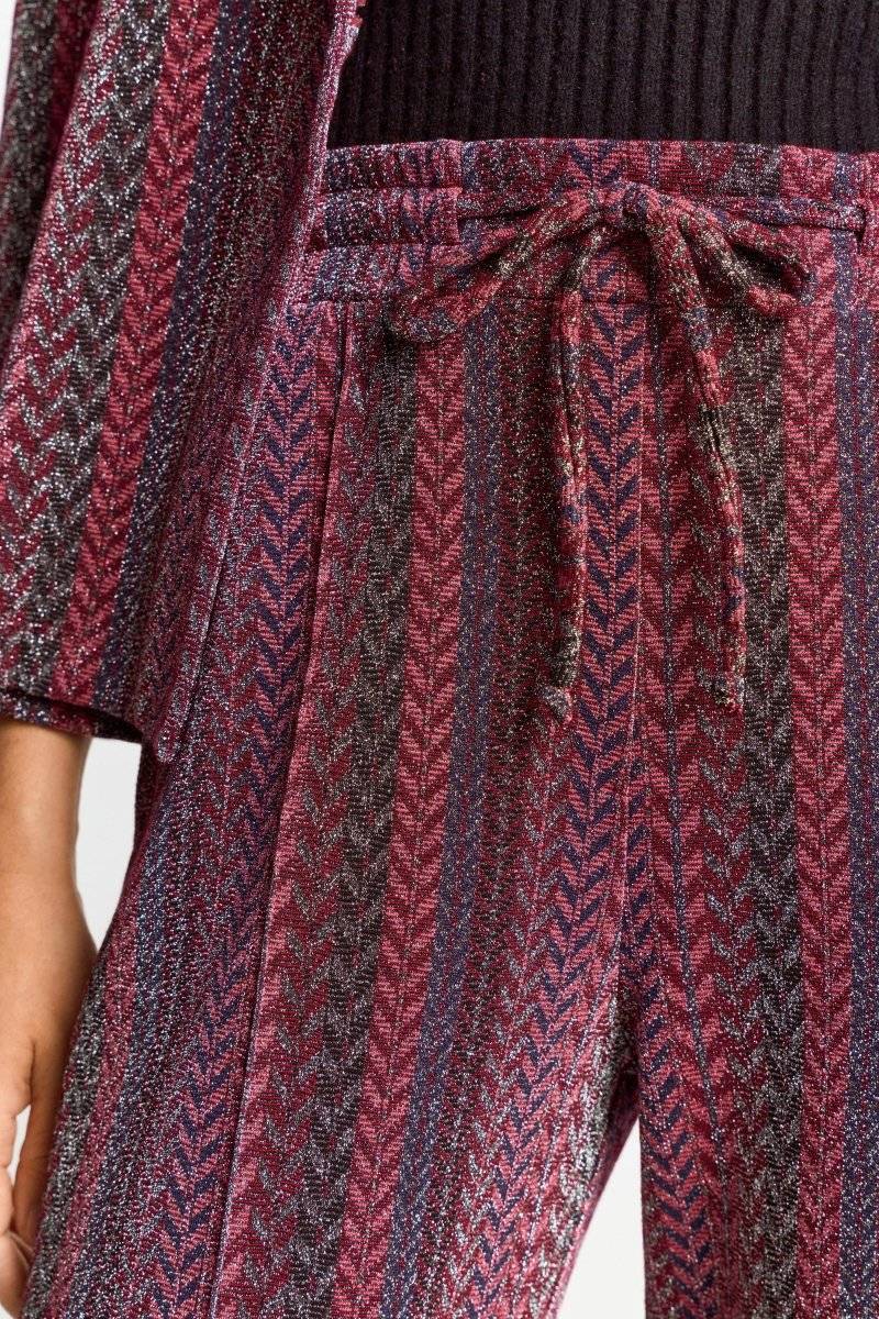 Eich & Royal Hose Mit Glitzereffekt