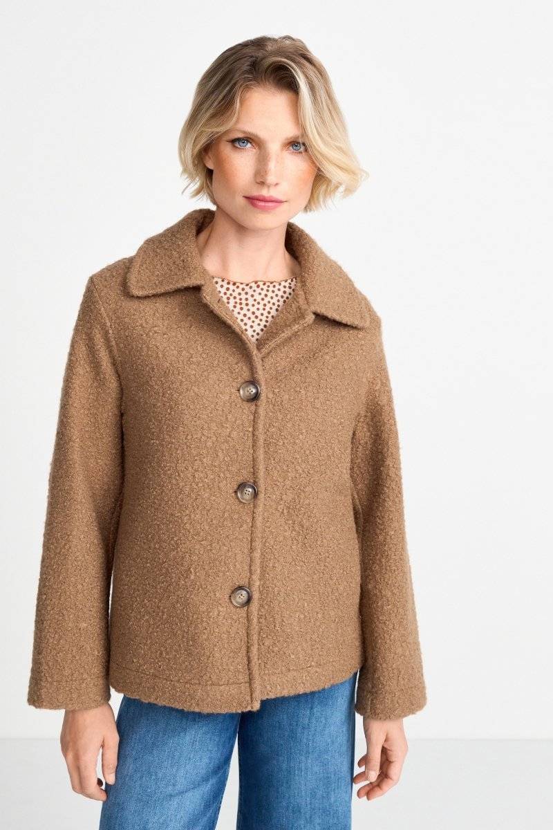 Eich & Royal Jacke Mit Breitem Umlegekragen