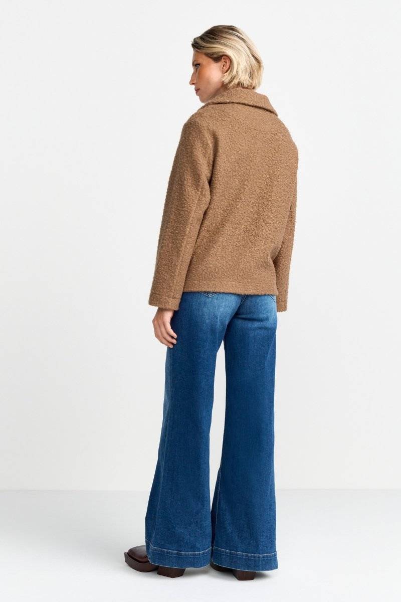 Eich & Royal Jacke Mit Breitem Umlegekragen