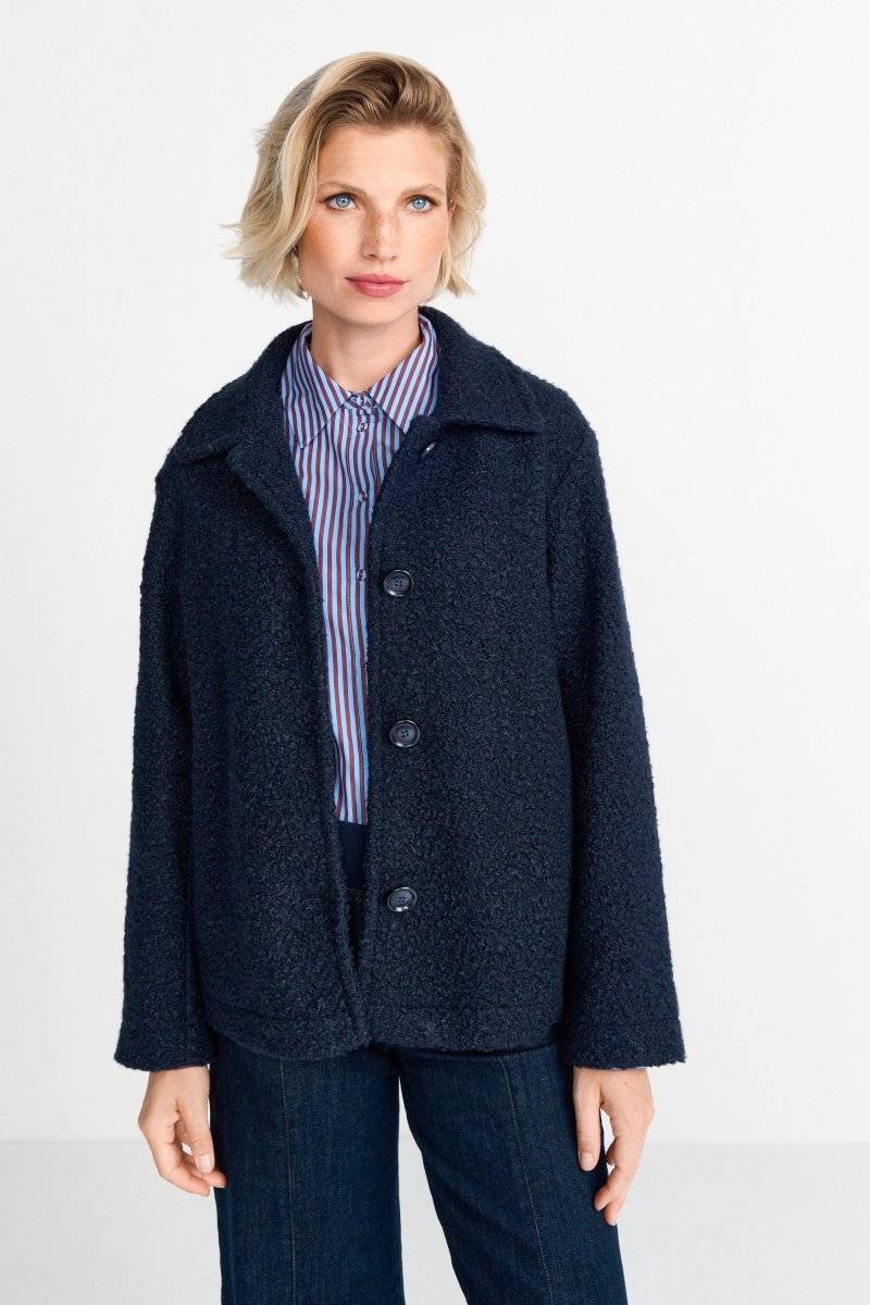 Eich & Royal Jacke Mit Breitem Umlegekragen