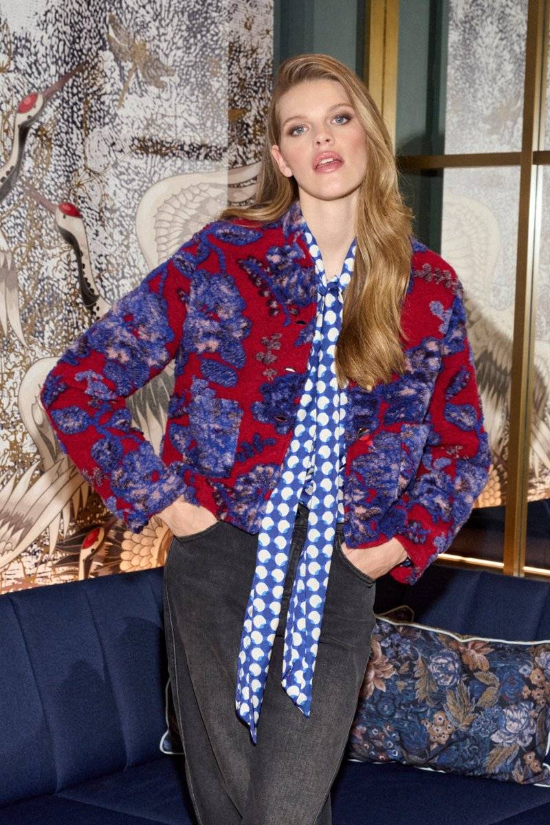 Eich & Royal Jacke Mit Floralem Muster