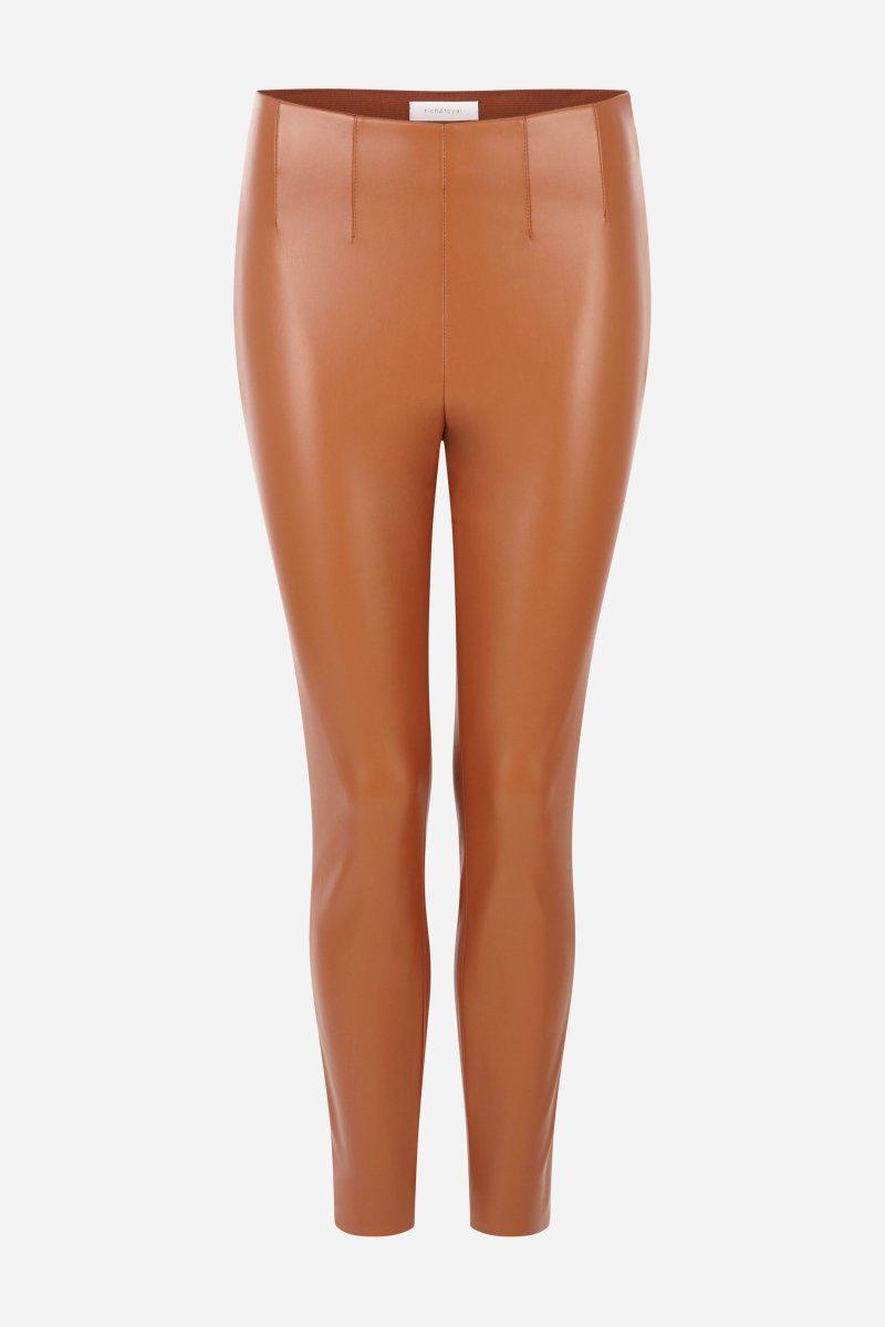 Eich & Royal Knöchellange Kunstleder-Leggings