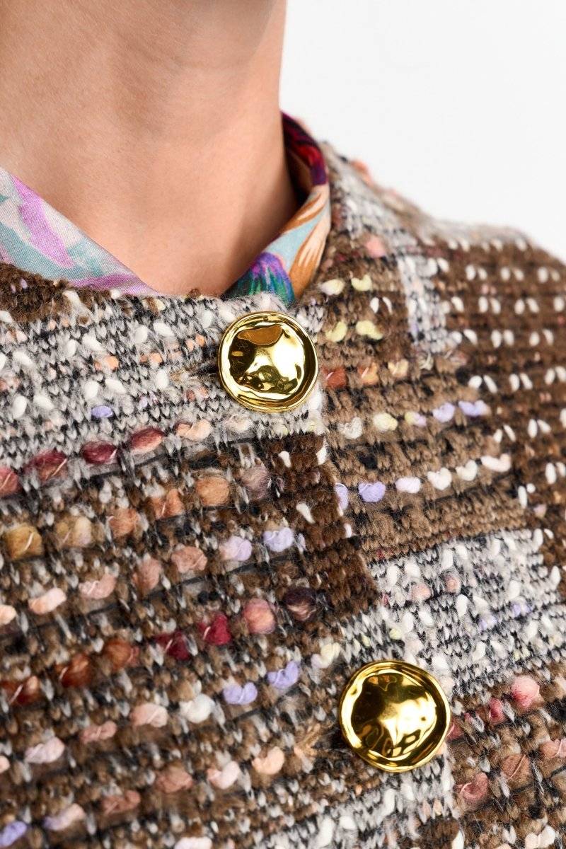 Eich & Royal Kurze Bouclé-Jacke