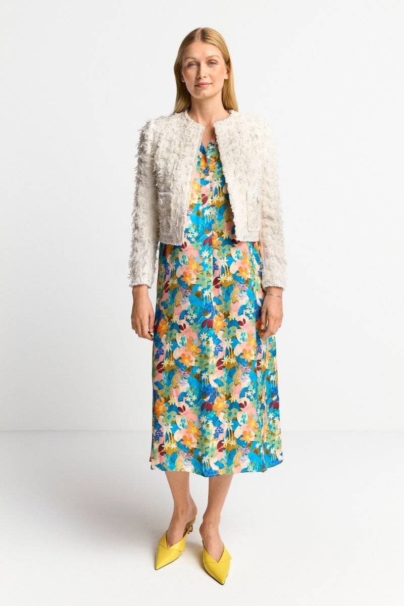 Eich & Royal Kurze Jacke Mit Fransiger Struktur