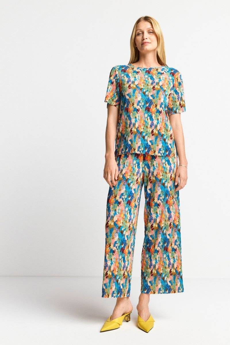 Eich & Royal Leichte Culotte in Crinkle-Optik