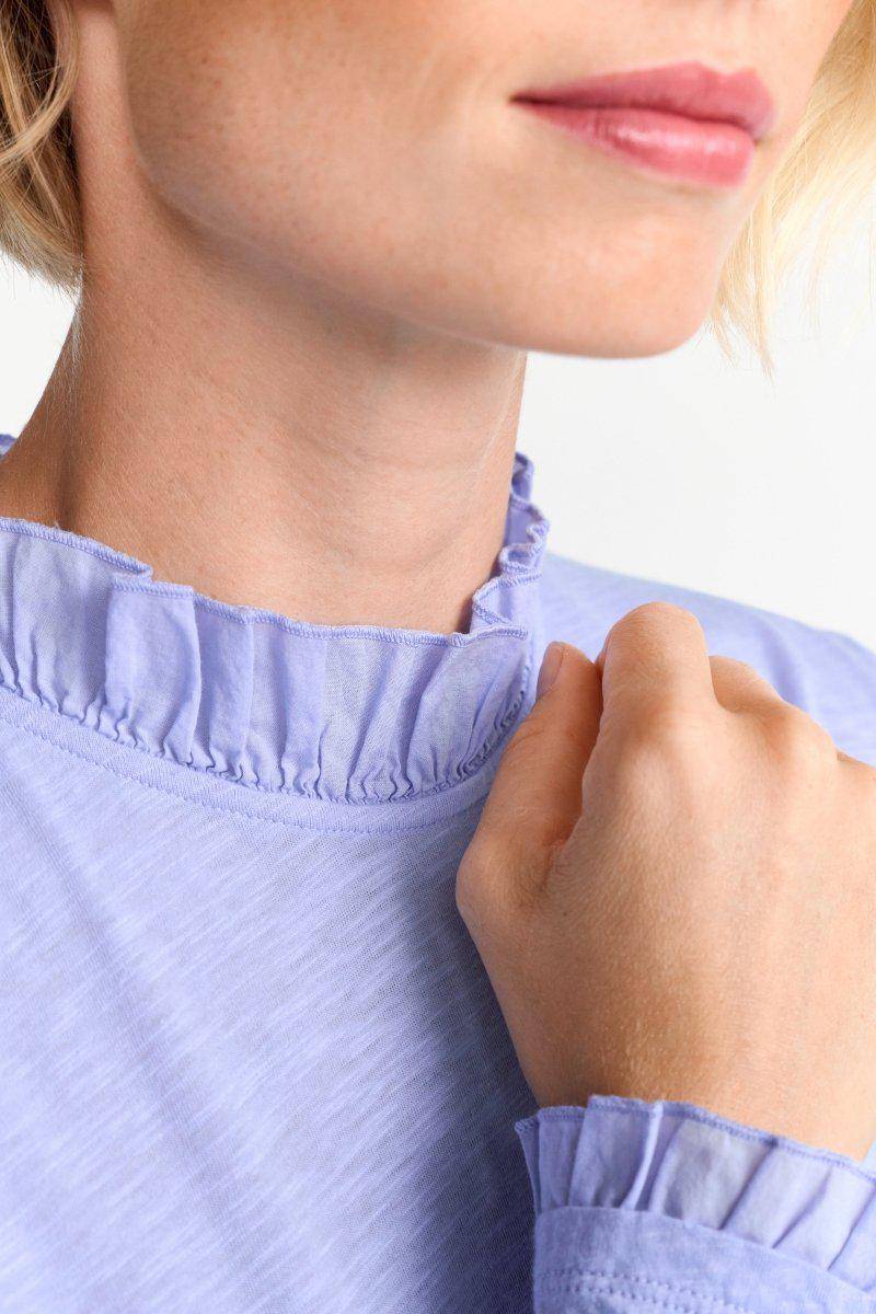 Eich & Royal Longsleeve Mit Frill-Kragen